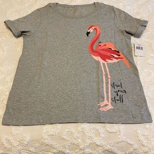 Kate Spade Flamingo T-shirt - NWT
